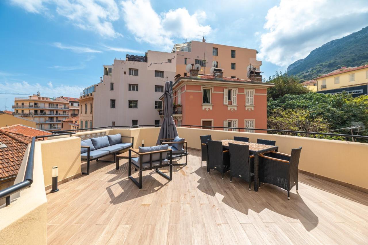 Superbe Penthouse Proche Monaco Grande Terrasse Apartment Beausoleil Ngoại thất bức ảnh